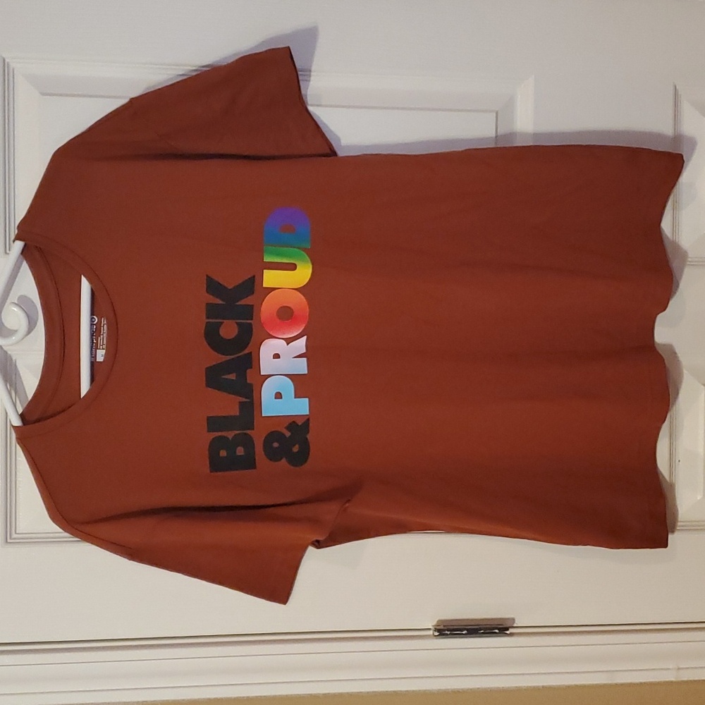 Black & Proud tee shirt size medium